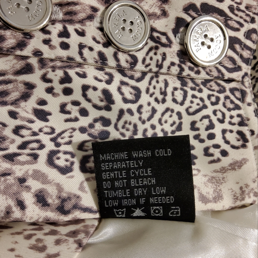 Pamel McCoy Size L Animal Print Jacket - Picture 11 of 11